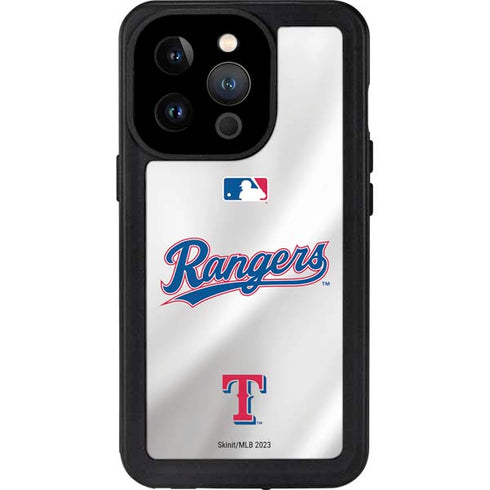 MLB Texas Rangers Home Jersey iPhone 15 Pro Waterproof Case